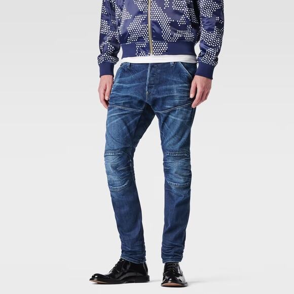 G-Star Raw 5672 Super Slim Stretch Cotton Denim Jeans 34x34 Y2K Streetwear - Picture 1 of 15